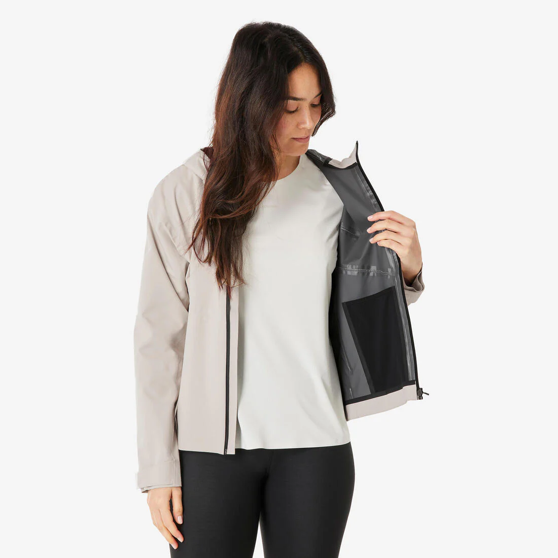 Chamarra de senderismo impermeable para mujer MH100 - Image 18