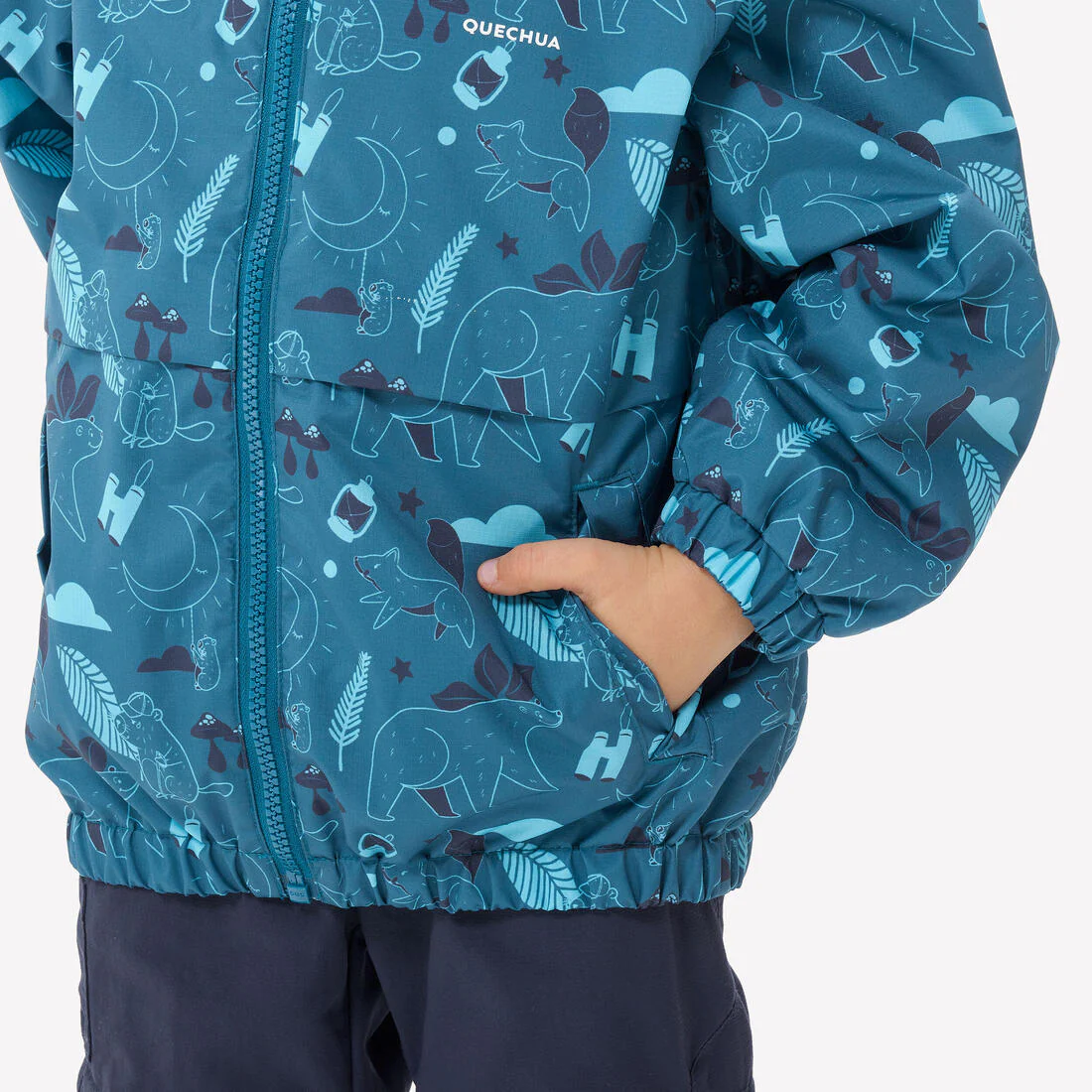 Chamarra de senderismo impermeable para niños de 2 a 6 años MH500 - Image 12