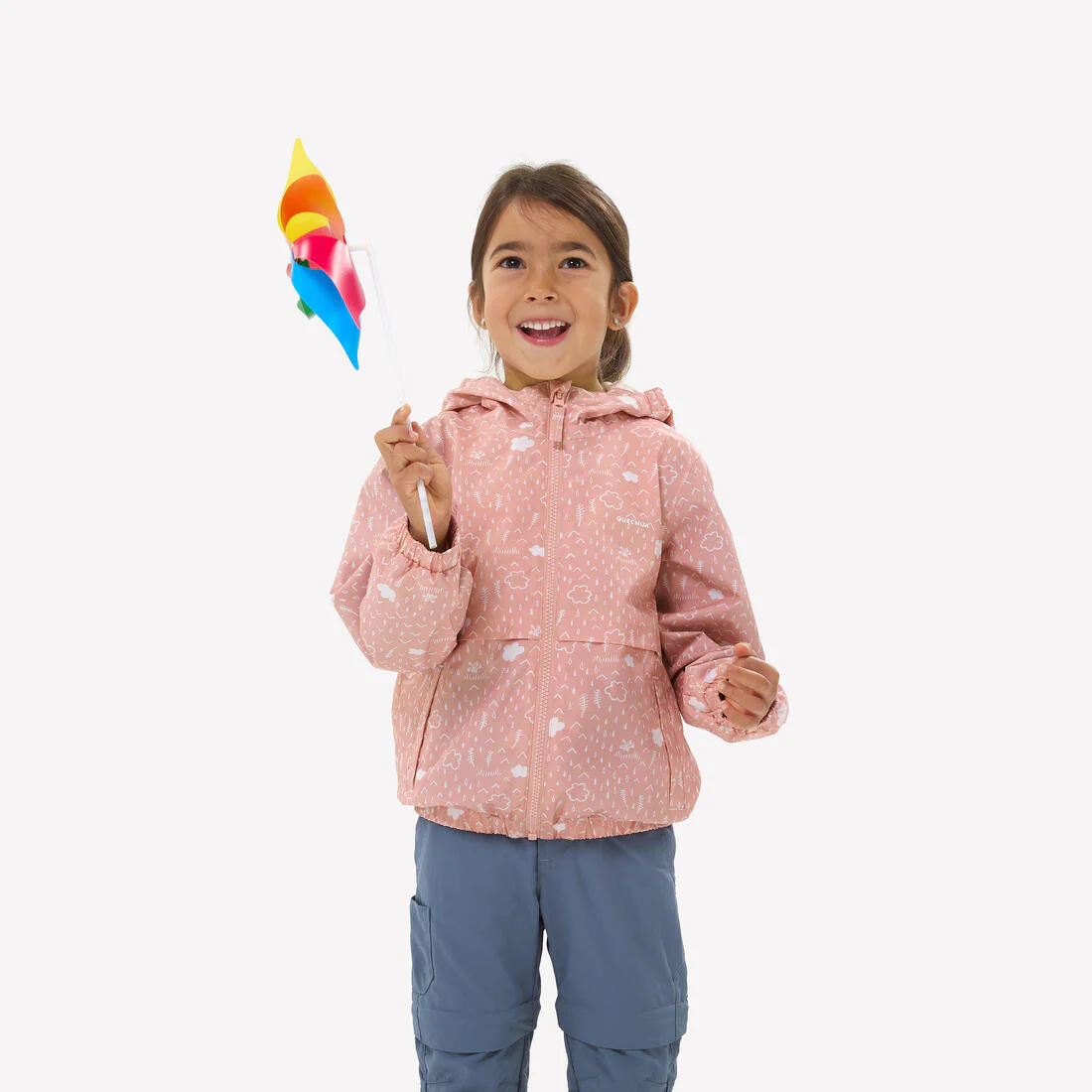 Chamarra de senderismo impermeable para niños de 2 a 6 años MH500 - Image 3