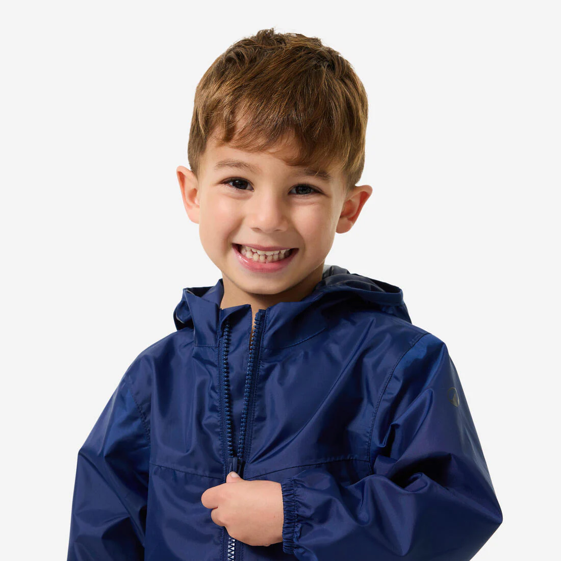 Chamarra de senderismo impermeable azul marino para niños de 2 a 6 años MH100 - Image 13