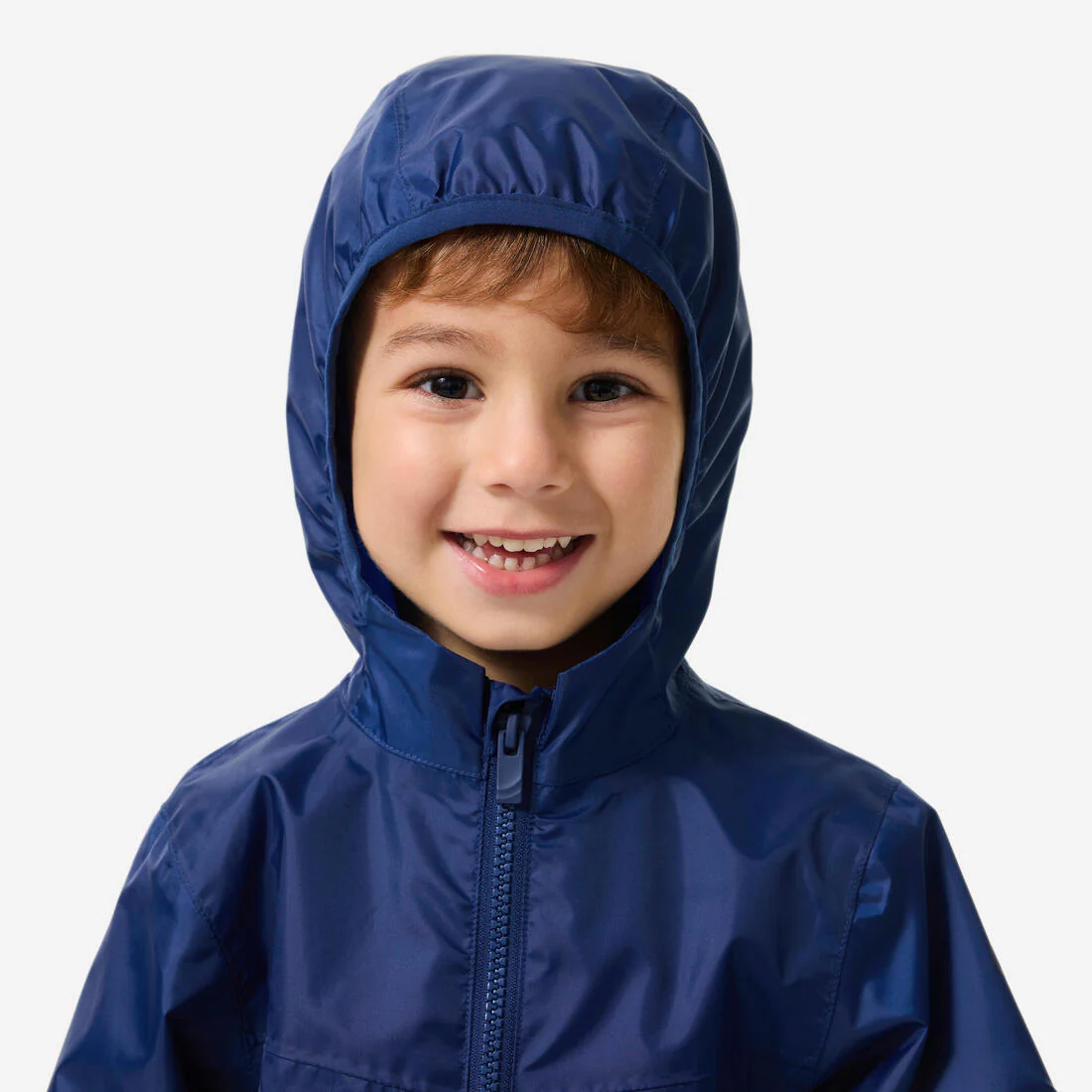 Chamarra de senderismo impermeable azul marino para niños de 2 a 6 años MH100 - Image 9