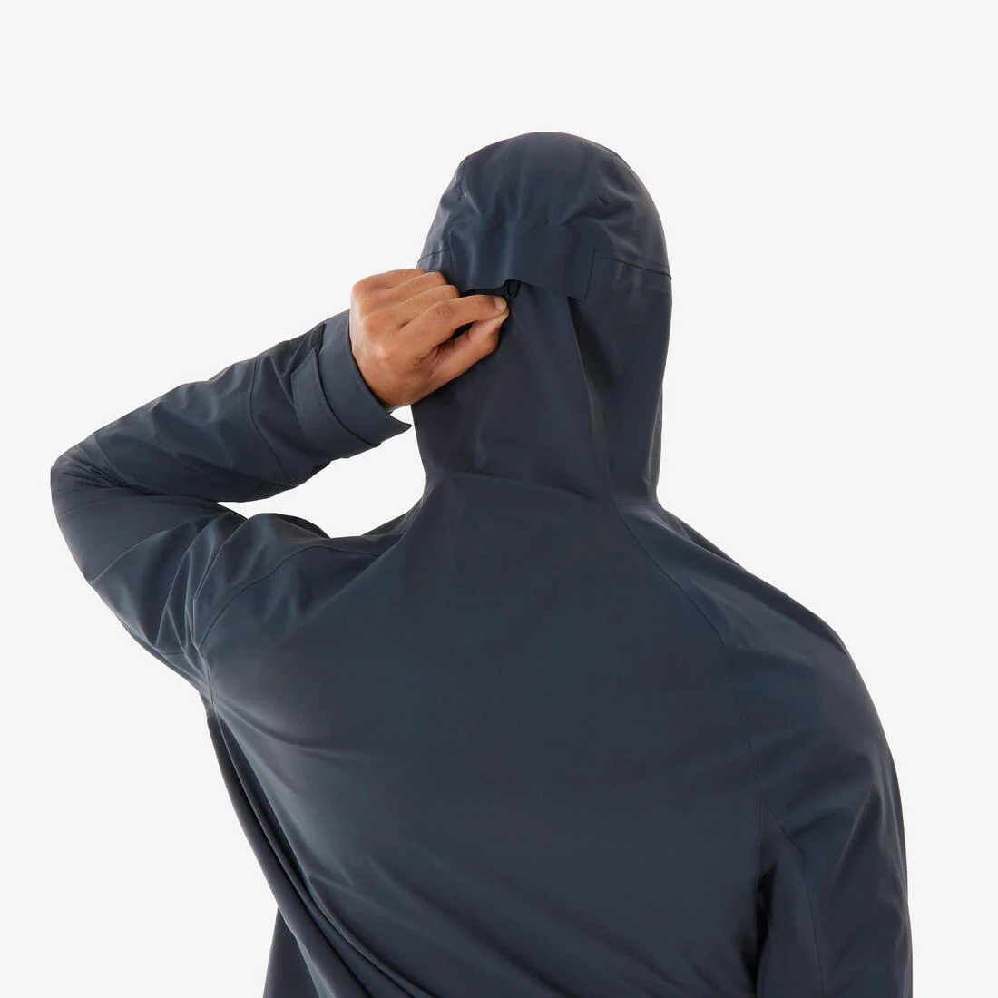 Chamarra de senderismo ligera e impermeable gris para hombre MH900 - Image 16