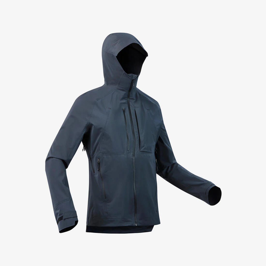 Chamarra de senderismo ligera e impermeable gris para hombre MH900 - Image 19