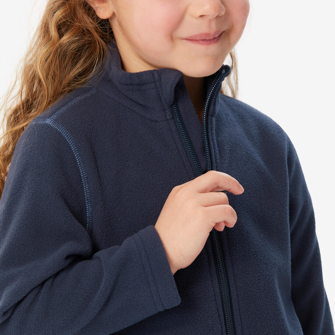 Chamarra de senderismo polar beige para niños de 2 a 6 años MH100 - Image 13