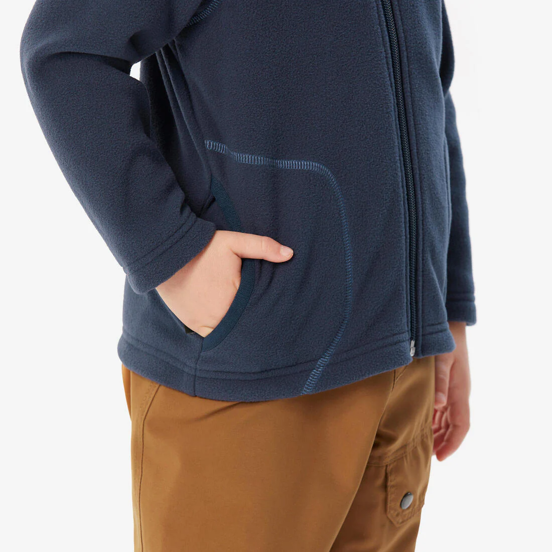 Chamarra de senderismo polar beige para niños de 2 a 6 años MH100 - Image 17