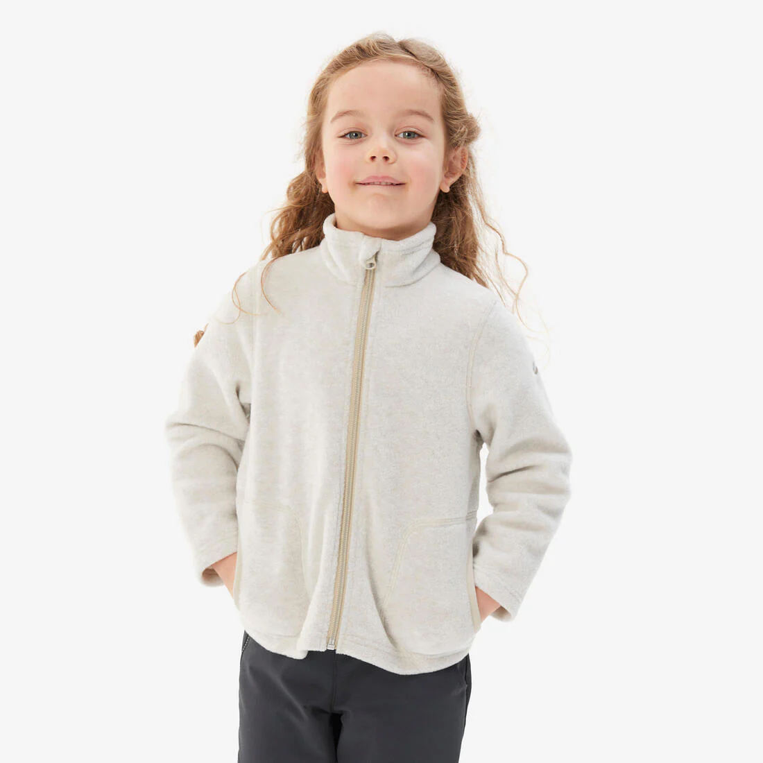 Chamarra de senderismo polar beige para niños de 2 a 6 años MH100 - Image 21
