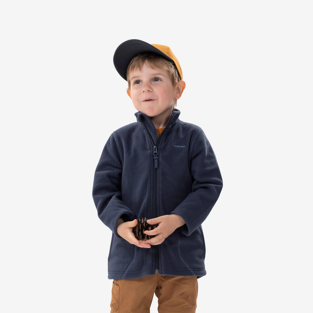 Chamarra de senderismo polar beige para niños de 2 a 6 años MH100 - Image 24