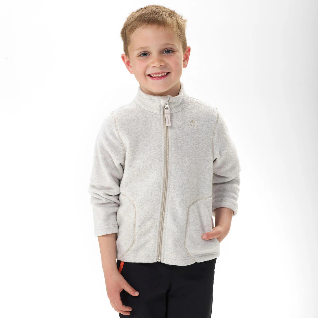 Chamarra de senderismo polar beige para niños de 2 a 6 años MH100 - Image 38