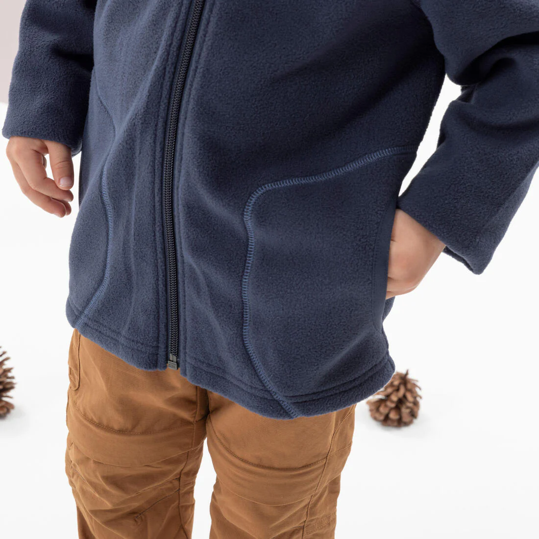 Chamarra de senderismo polar beige para niños de 2 a 6 años MH100 - Image 41