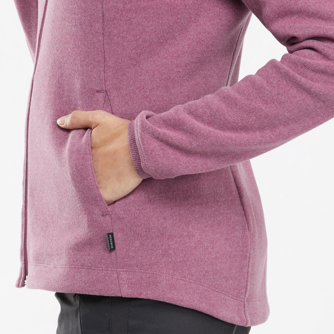 Chamarra de senderismo rosa para mujer NH150 - Image 6