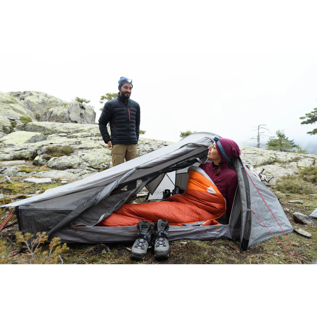 Chamarra de trekking acolchada de plumón para hombre MT500 -10 °C - Image 10