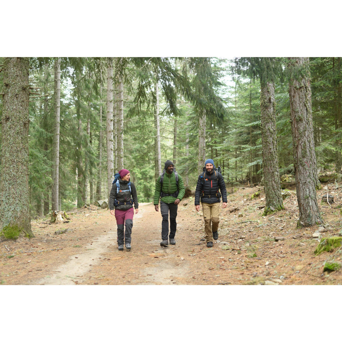 Chamarra de trekking acolchada de plumón para hombre MT500 -10 °C - Image 7