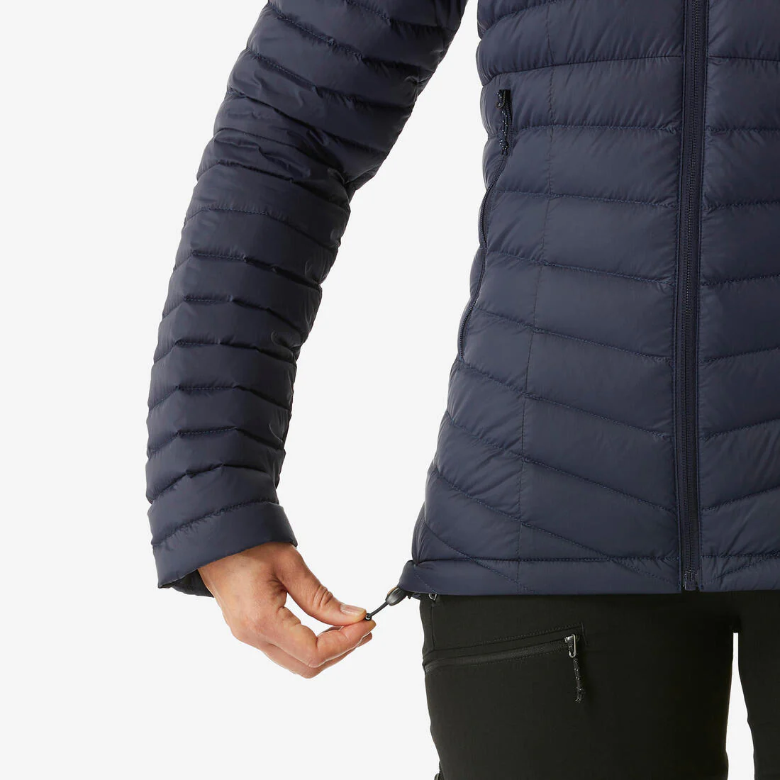 Chamarra de trekking con capucha de plumón hasta -5 °C para mujer MT100 - Image 11