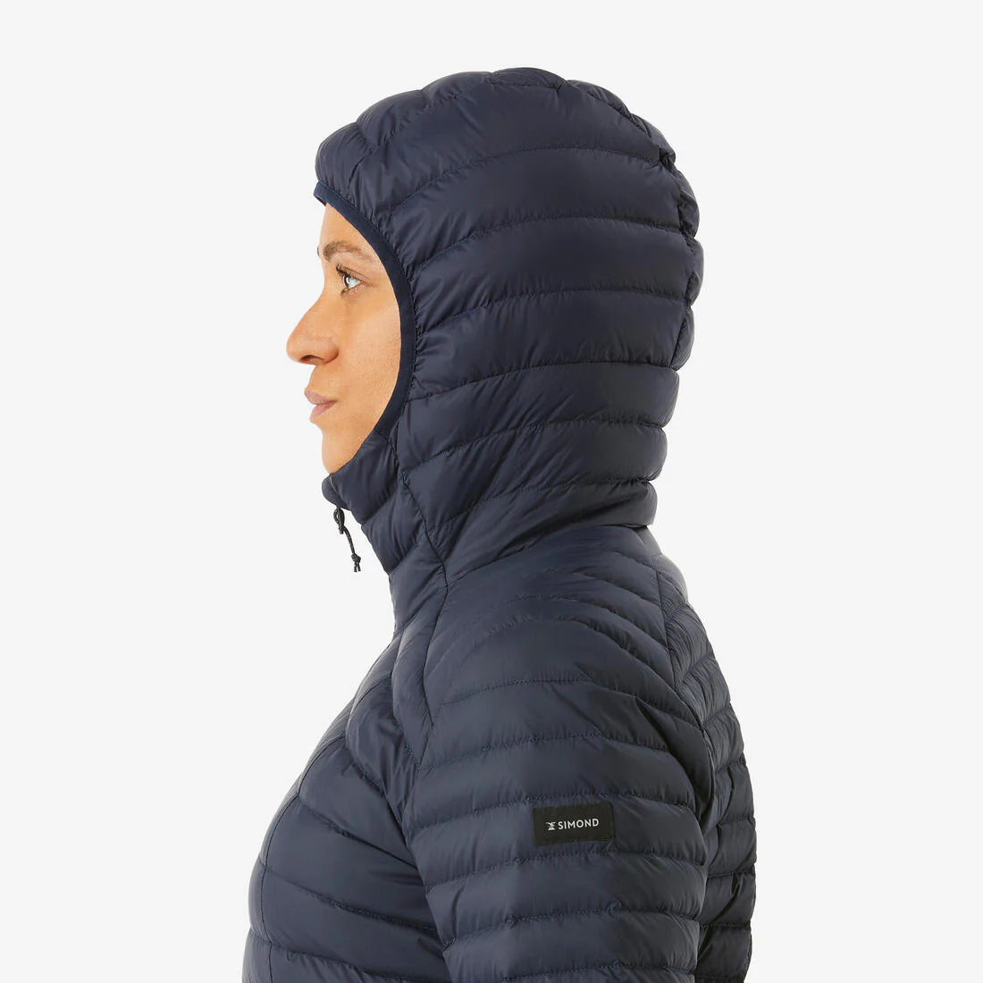 Chamarra de trekking con capucha de plumón hasta -5 °C para mujer MT100 - Image 6
