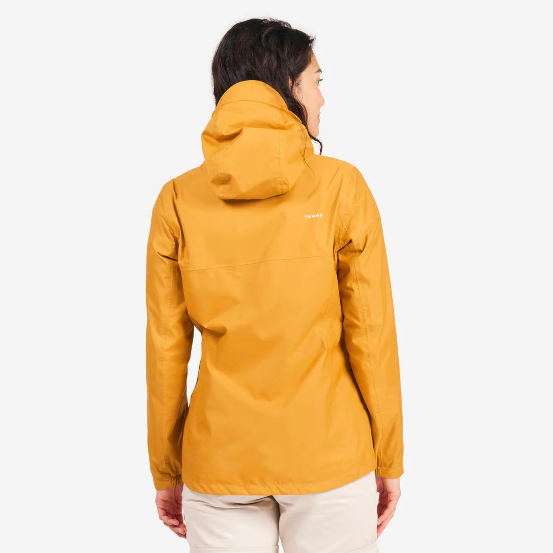 Chamarra de vela impermeable para lluvia gris con para mujer Sailing 100 - Image 11