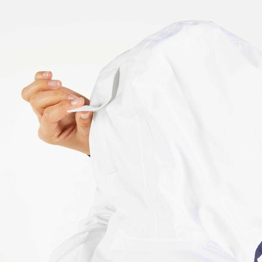 Chamarra de vela impermeable para lluvia gris con para mujer Sailing 100 - Image 27