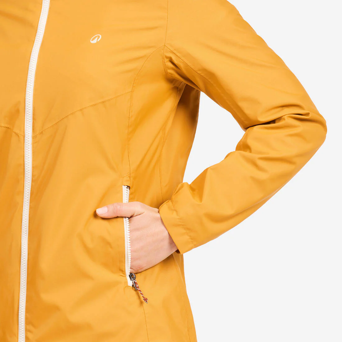 Chamarra de vela impermeable para lluvia gris con para mujer Sailing 100 - Image 37