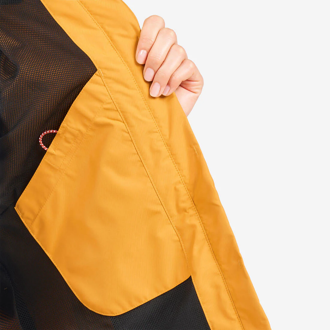 Chamarra de vela impermeable para lluvia gris con para mujer Sailing 100 - Image 45