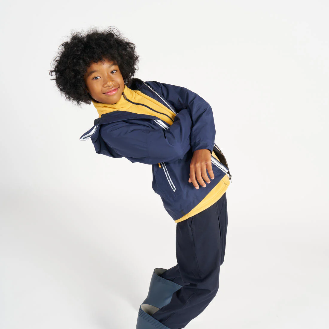 Chamarra de vela impermeable para niños Sailing 100 - Image 44