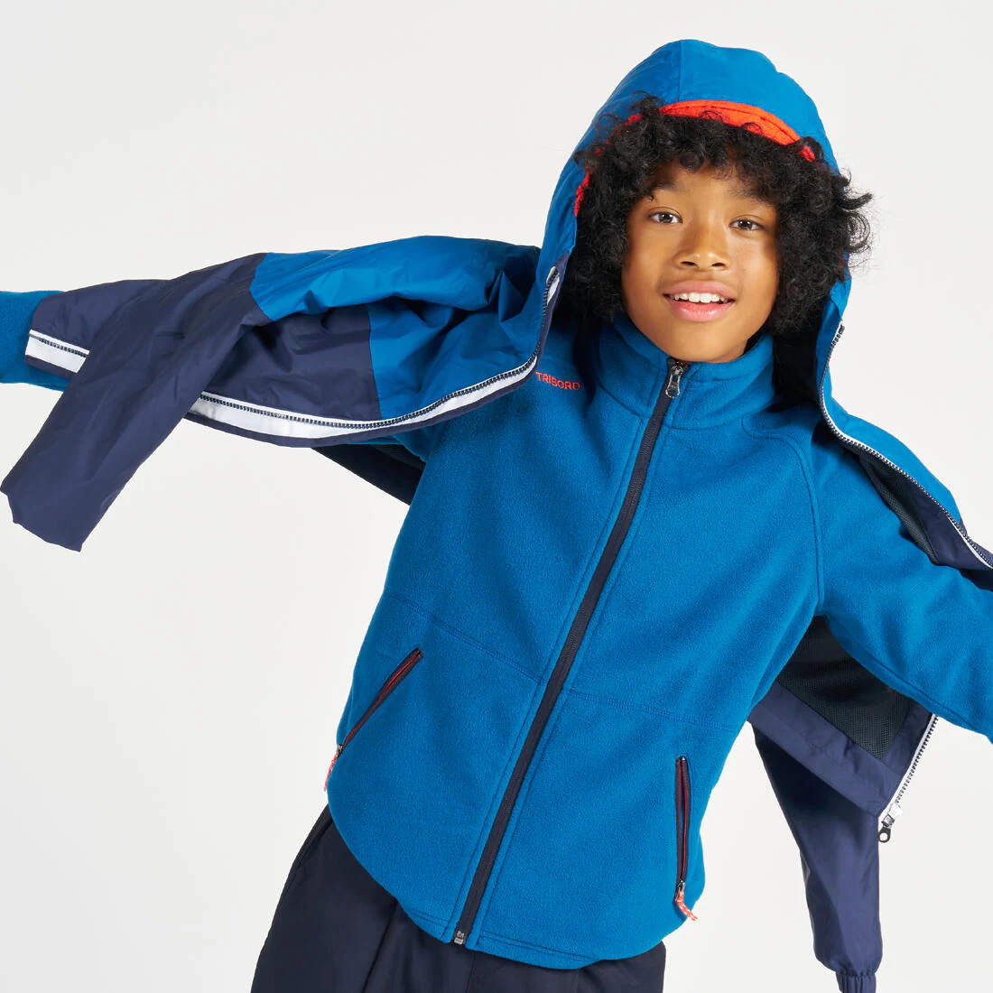 Chamarra de vela impermeable para niños Sailing 100 - Image 50