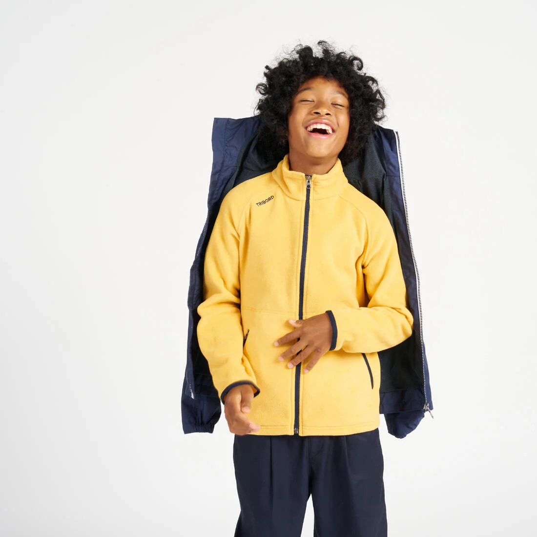 Chamarra de vela impermeable para niños Sailing 100 - Image 51