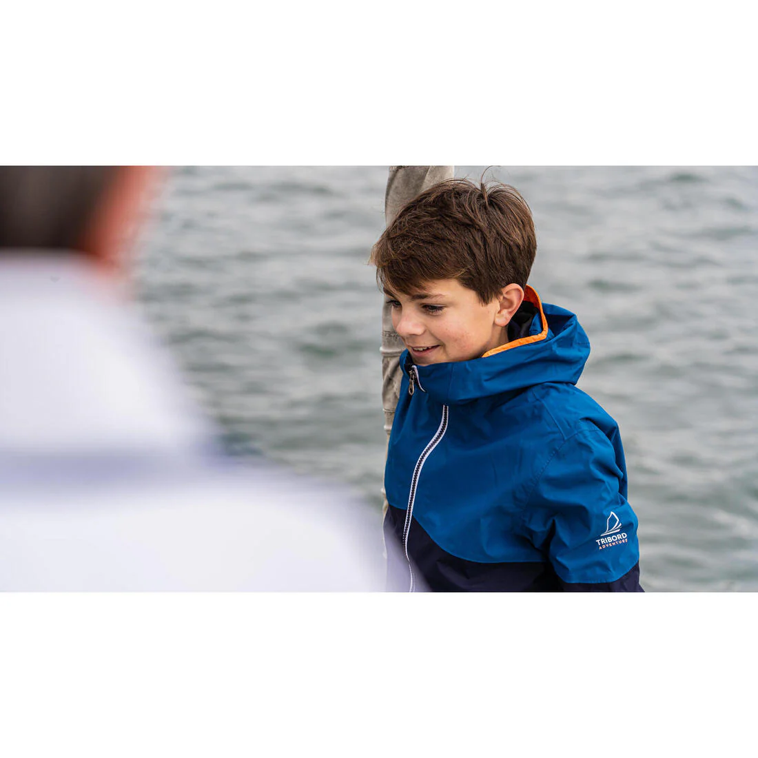 Chamarra de vela impermeable para niños Sailing 100 - Image 56
