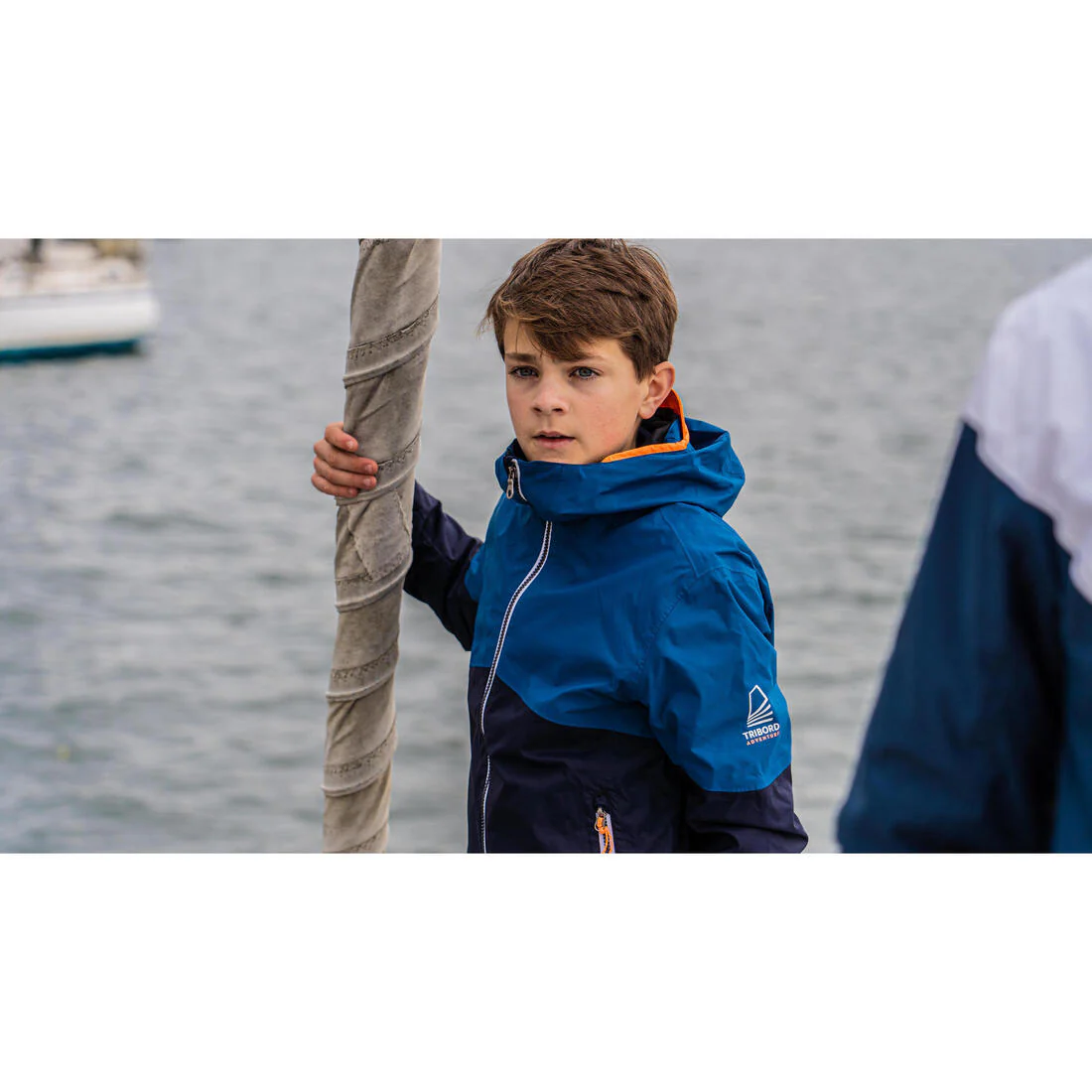 Chamarra de vela impermeable para niños Sailing 100 - Image 59