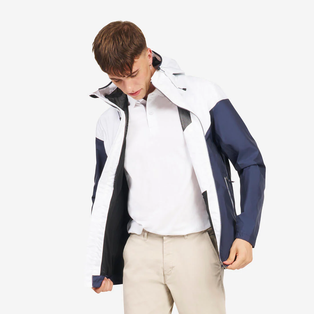 Chamarra de vela impermeable y rompevientos para adulto Sailing 100 - Image 18