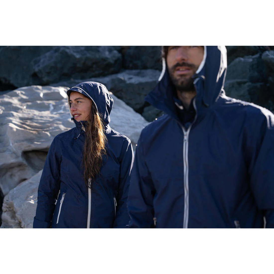 Chamarra de vela impermeable y rompevientos para adulto Sailing 100 - Image 45