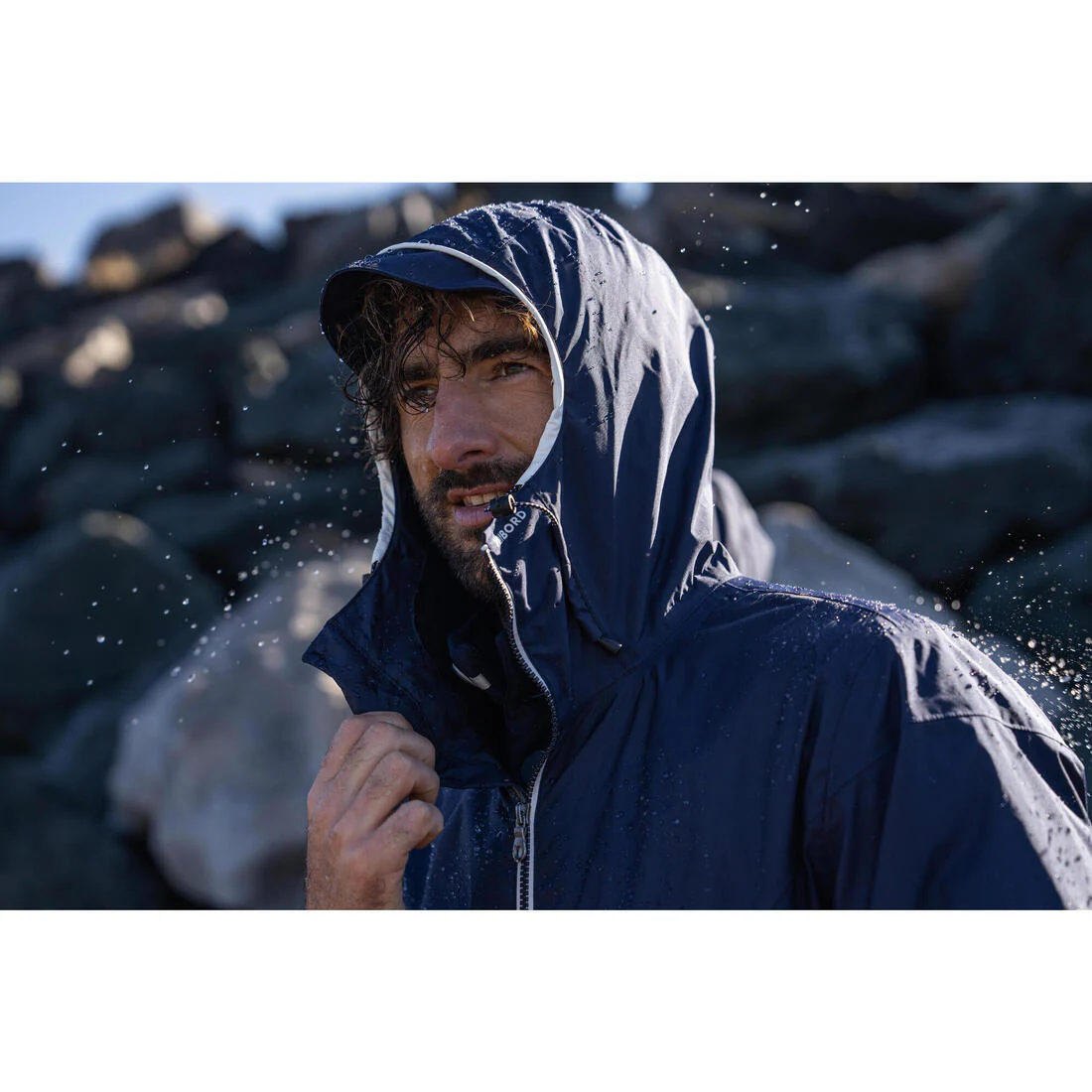 Chamarra de vela impermeable y rompevientos para adulto Sailing 100 - Image 46
