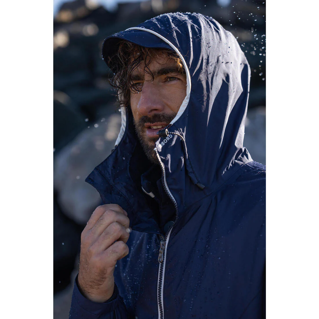 Chamarra de vela impermeable y rompevientos para adulto Sailing 100 - Image 47