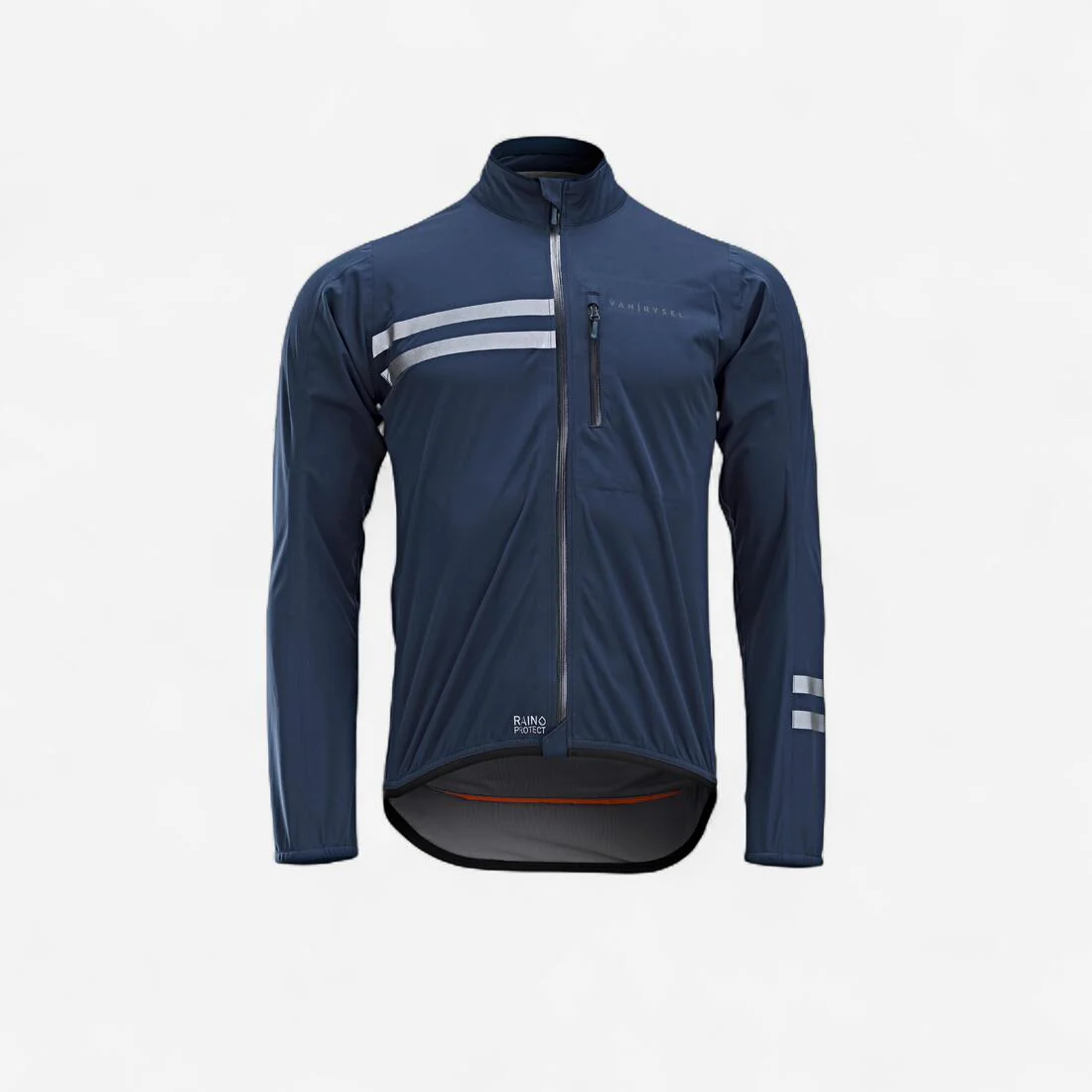 Chamarra deportiva para ciclismo en carretera para hombre - Manga larga - Impermeable - RC500