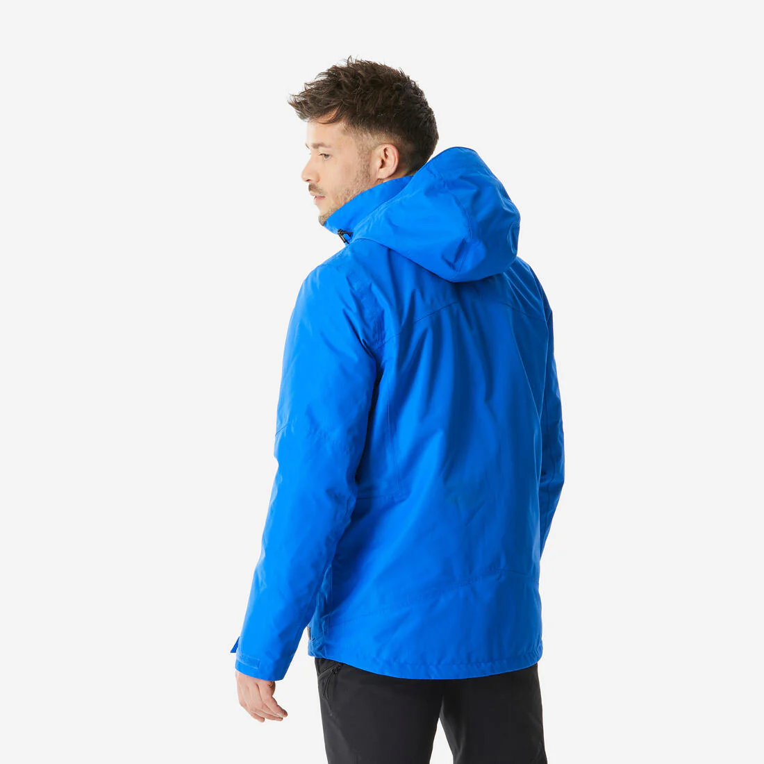Chamarra Impermeable 3en1 para Hombre - Trekking y Viaje - TRAVEL 500 -10 °C - Image 10