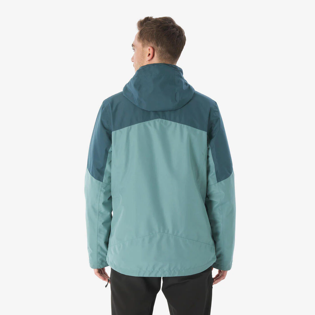 Chamarra Impermeable 3en1 para Hombre - Trekking y Viaje - TRAVEL 500 -10 °C - Image 18