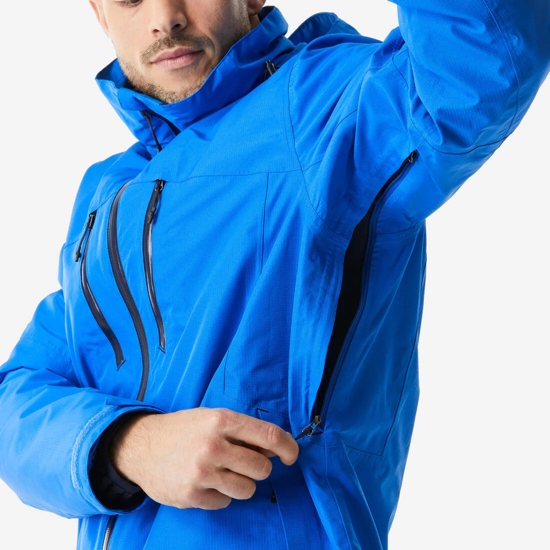 Chamarra Impermeable 3en1 para Hombre - Trekking y Viaje - TRAVEL 500 -10 °C - Image 19