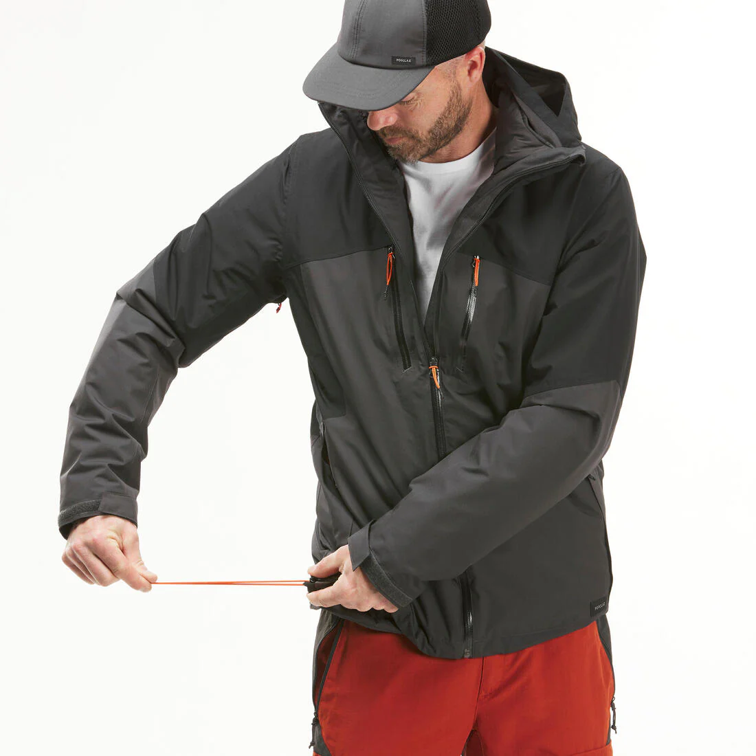 Chamarra Impermeable 3en1 para Hombre - Trekking y Viaje - TRAVEL 500 -10 °C - Image 21