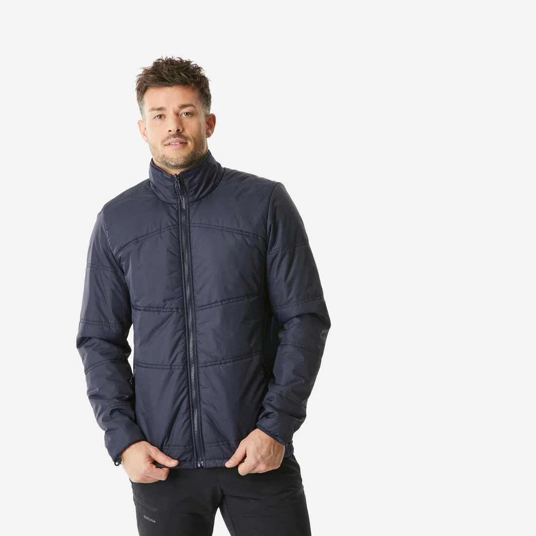 Chamarra Impermeable 3en1 para Hombre - Trekking y Viaje - TRAVEL 500 -10 °C - Image 29