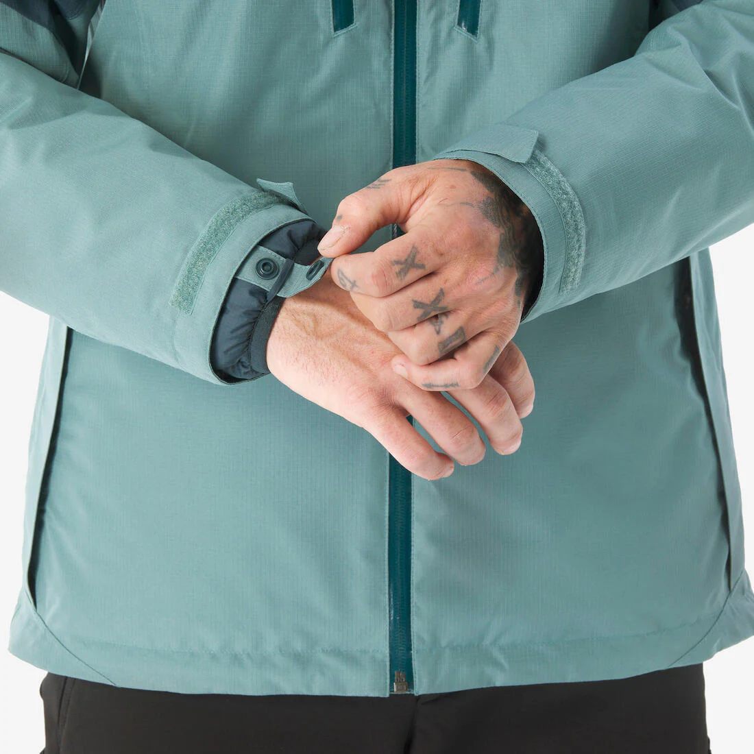 Chamarra Impermeable 3en1 para Hombre - Trekking y Viaje - TRAVEL 500 -10 °C - Image 30