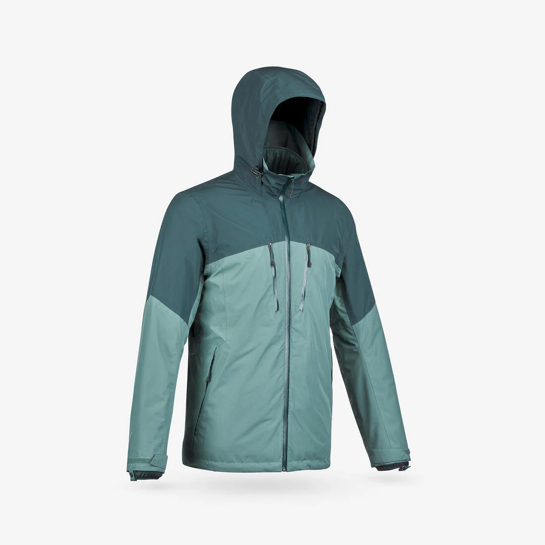 Chamarra Impermeable 3en1 para Hombre - Trekking y Viaje - TRAVEL 500 -10 °C - Image 47