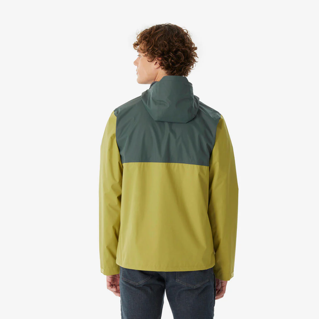 Chamarra impermeable beige y de senderismo para hombre NH500 - Image 16