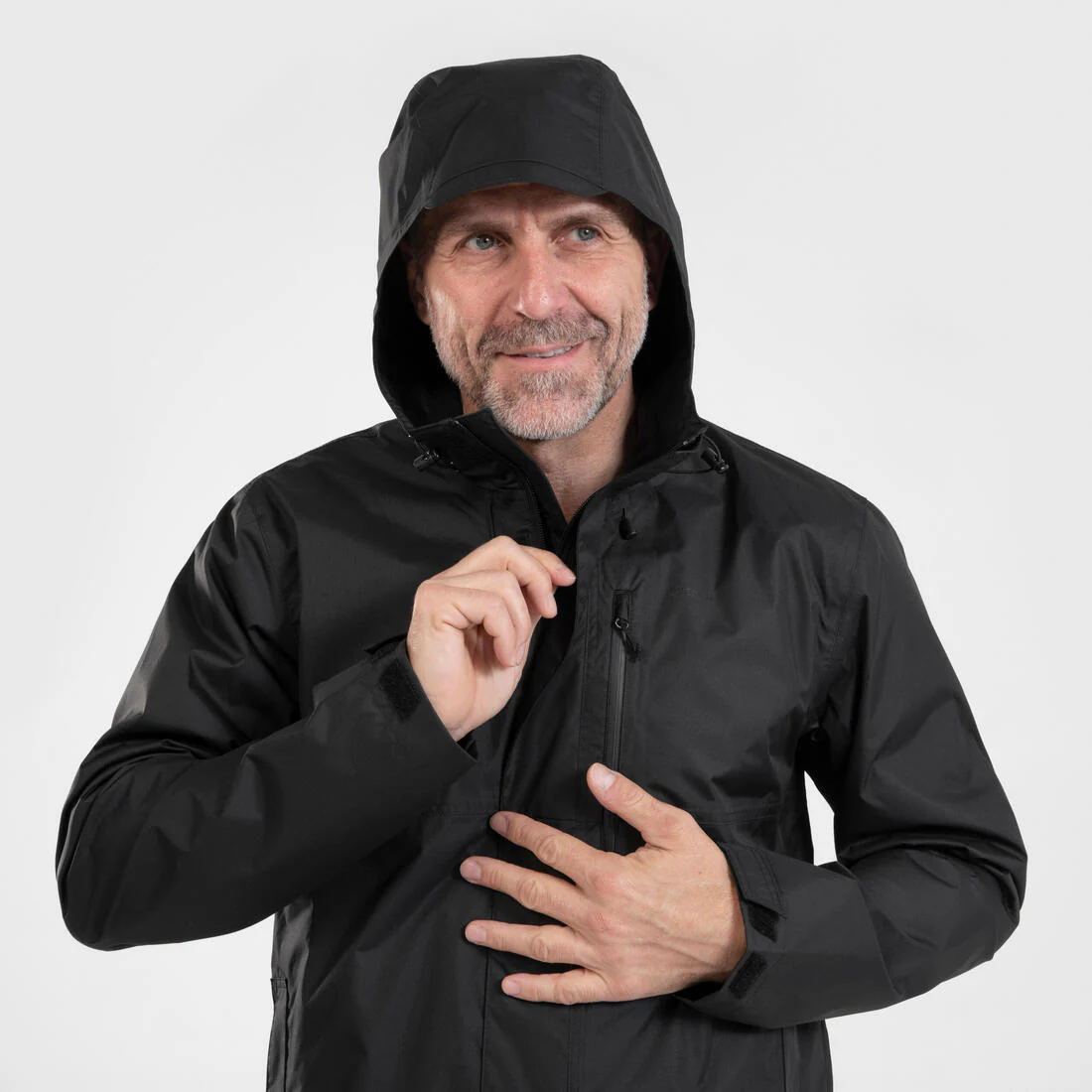 Chamarra impermeable beige y de senderismo para hombre NH500 - Image 20