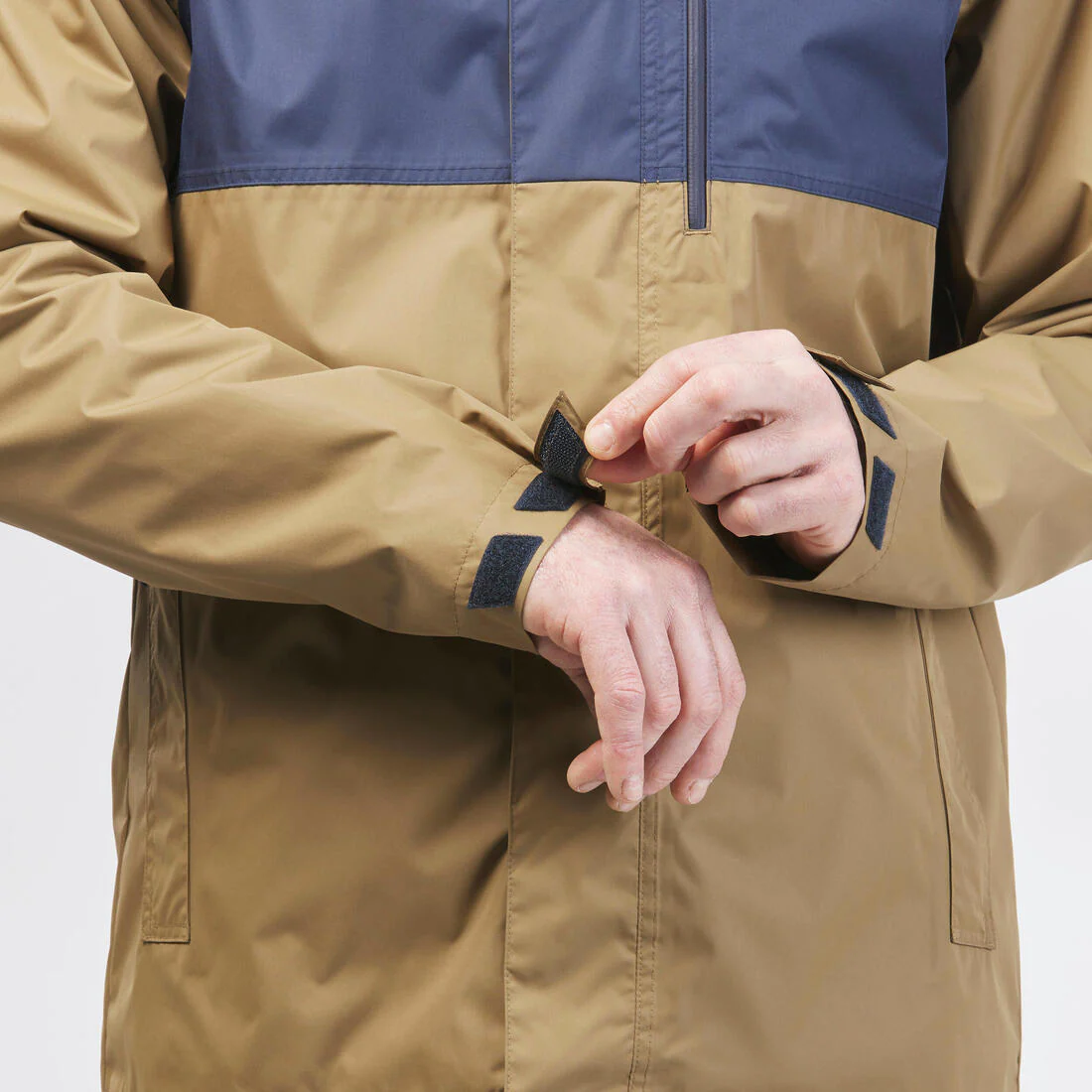 Chamarra impermeable beige y de senderismo para hombre NH500 - Image 22