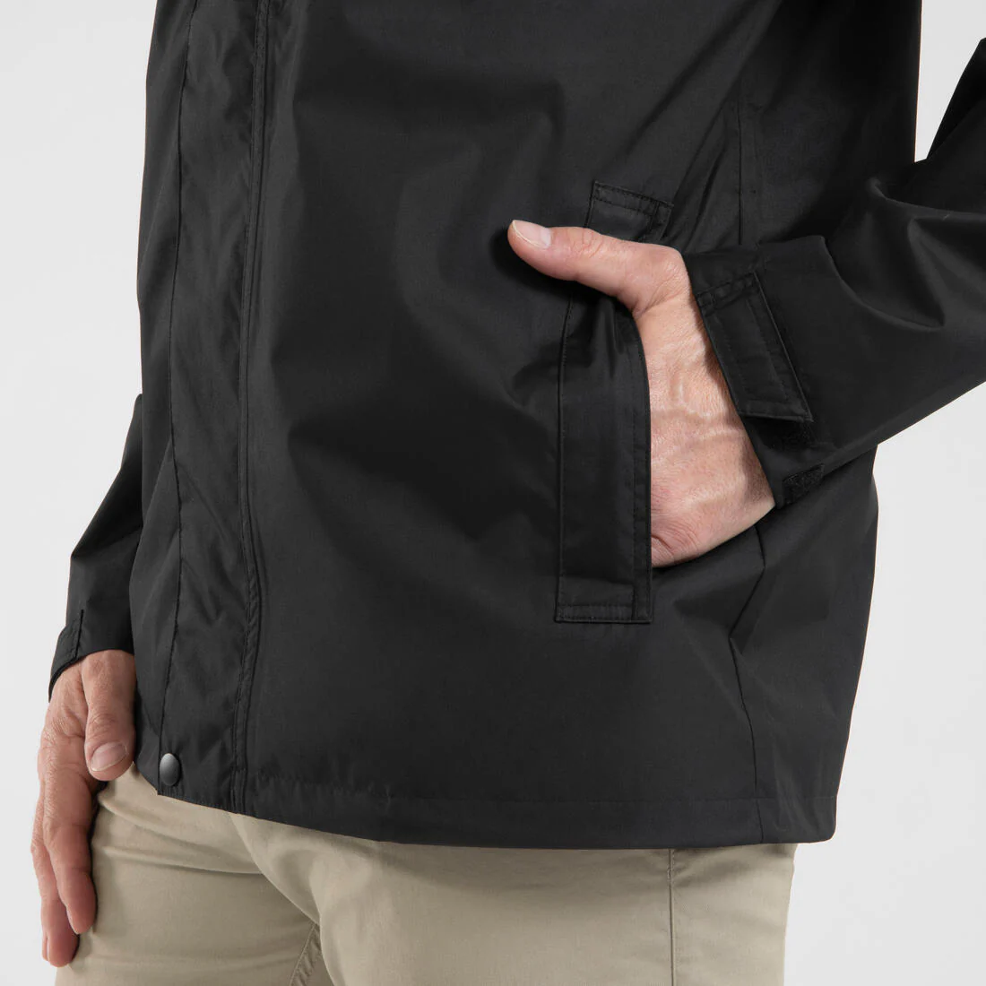 Chamarra impermeable beige y de senderismo para hombre NH500 - Image 23