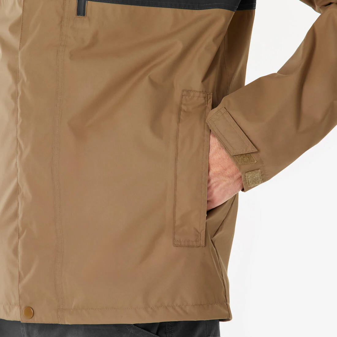 Chamarra impermeable beige y de senderismo para hombre NH500 - Image 30