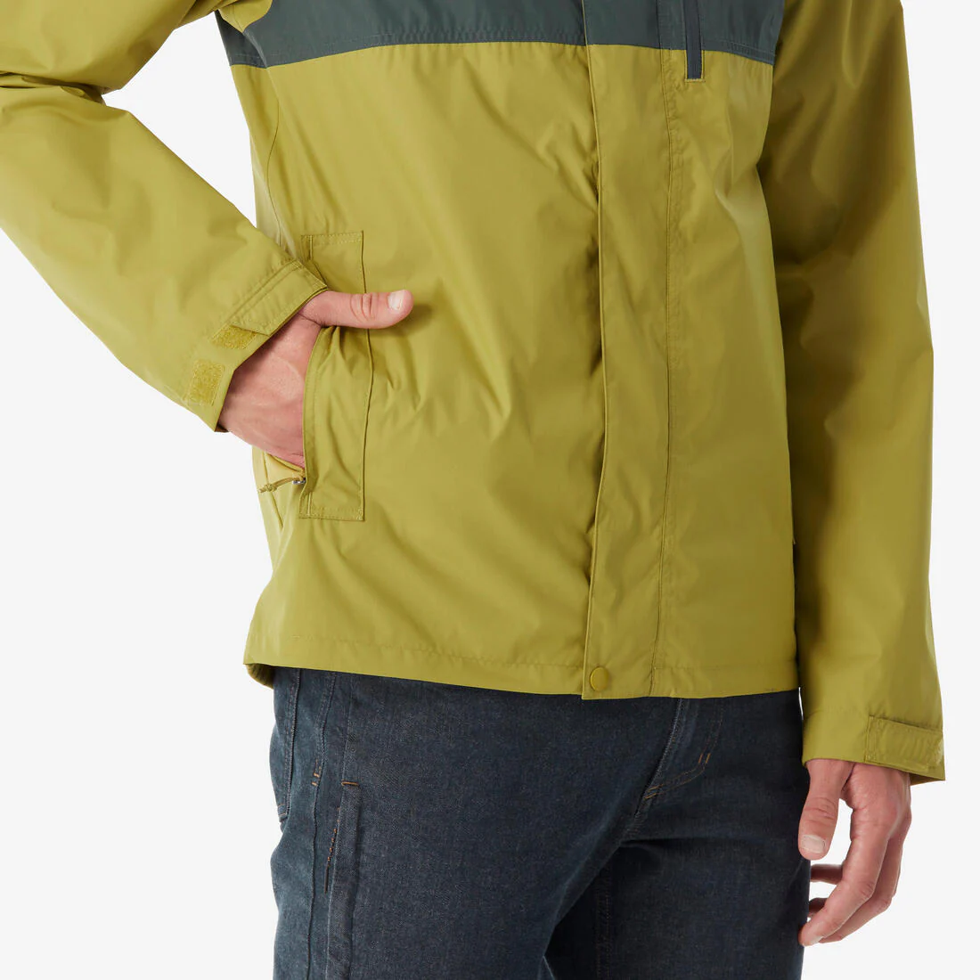 Chamarra impermeable beige y de senderismo para hombre NH500 - Image 33