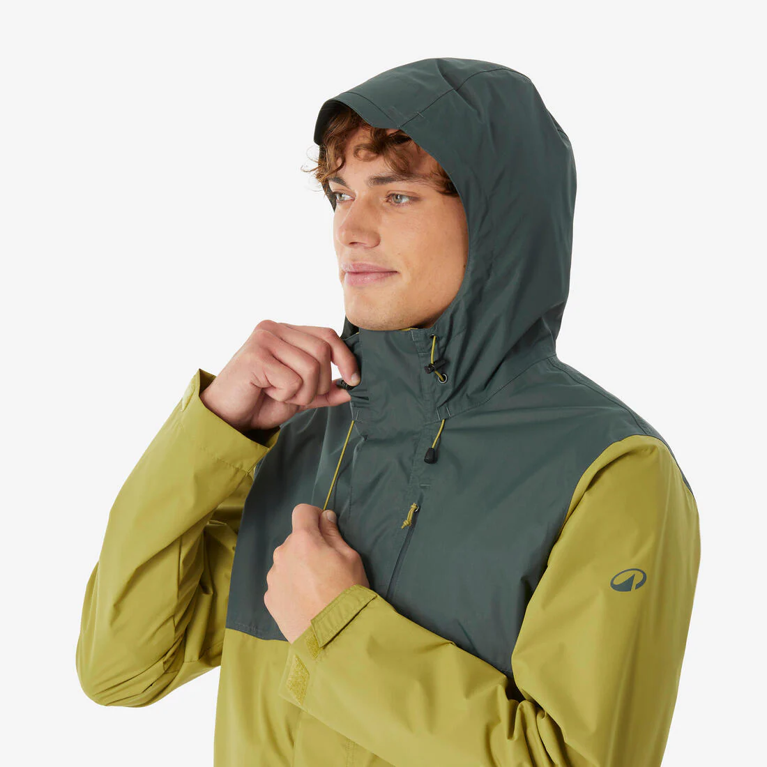Chamarra impermeable beige y de senderismo para hombre NH500 - Image 34