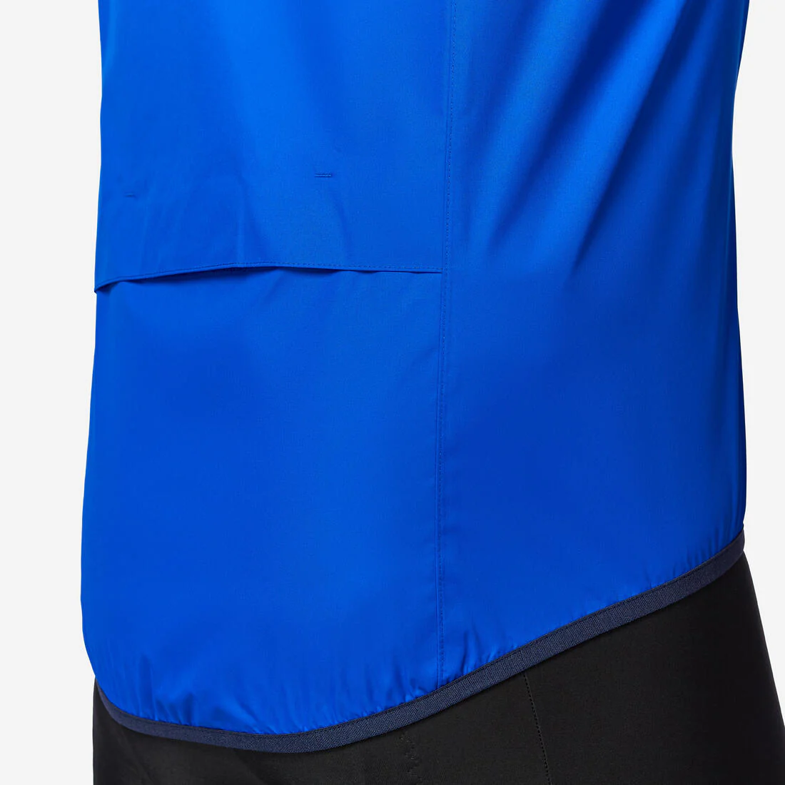 Chamarra Impermeable Ciclismo Carretera Manga Larga Hombre RC100 Azul Índigo - Image 4
