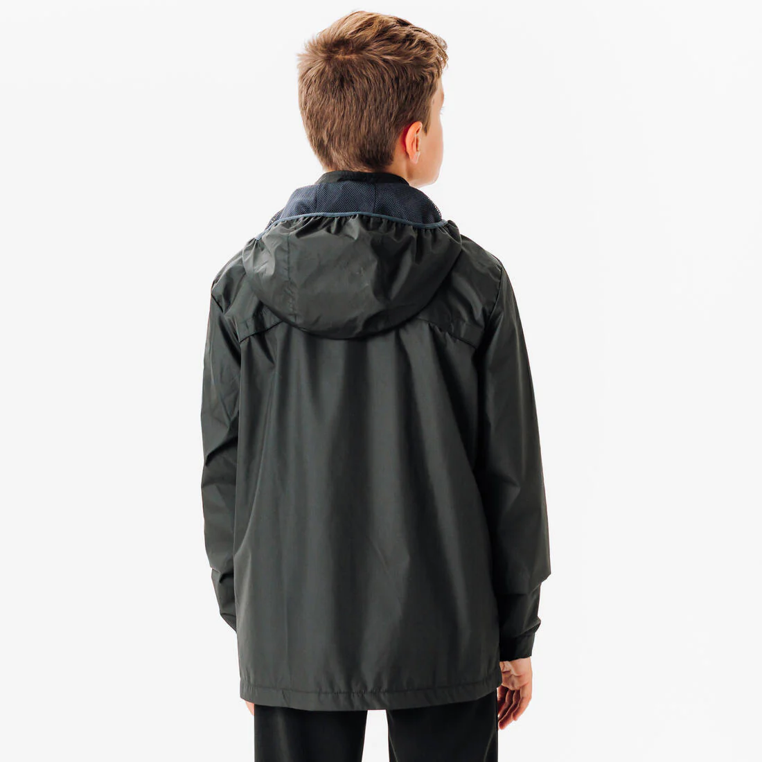 Chamarra impermeable de futbol negra Viralto Club - Image 4