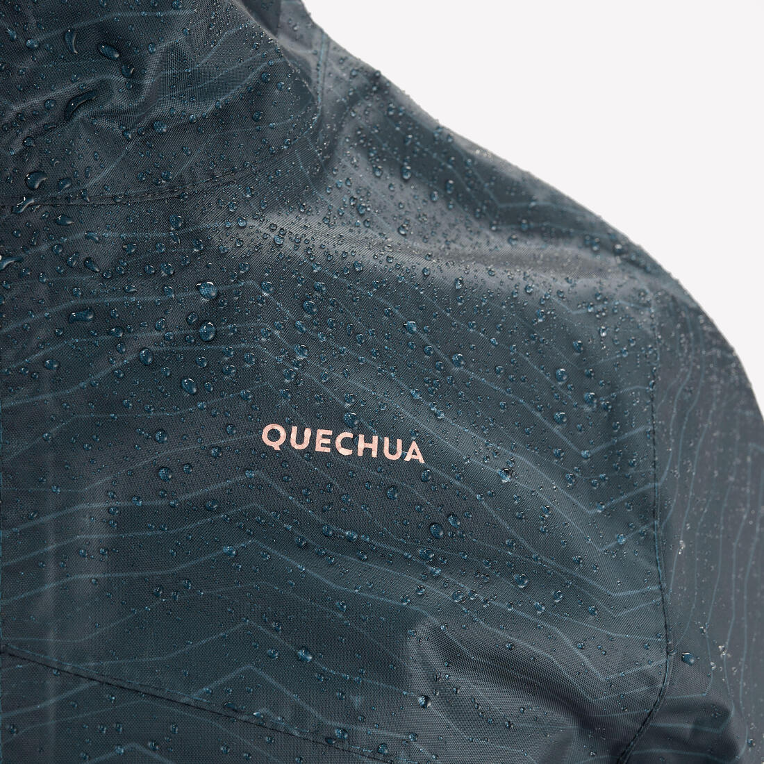 Chamarra impermeable de senderismo con cierre para niños de 7-15 años MH100 - Image 3