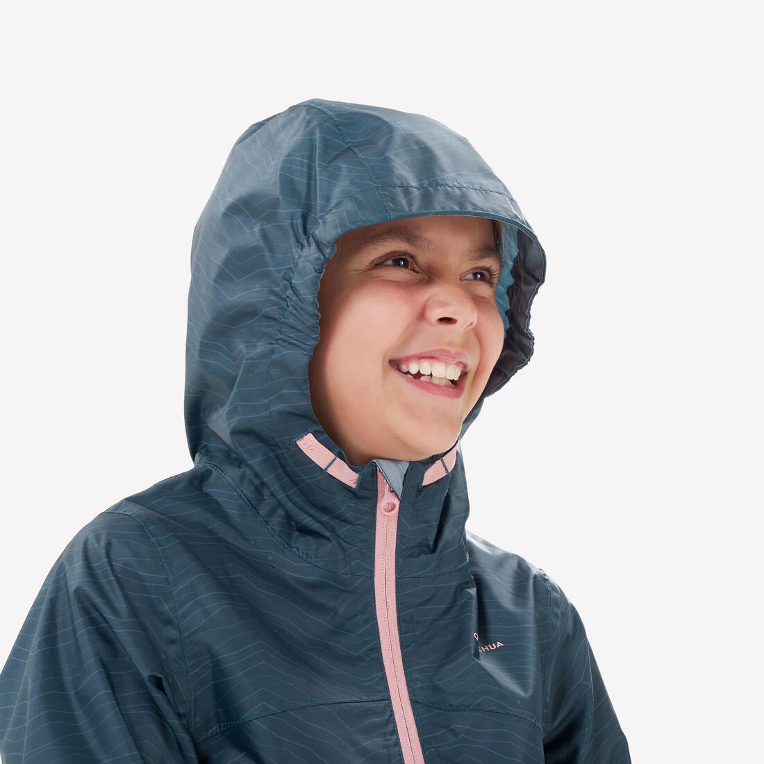 Chamarra impermeable de senderismo con cierre para niños de 7-15 años MH100 - Image 5